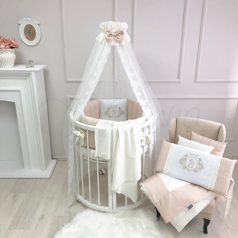 Постельный комплект Маленькая Соня Royal 7ед 16035 Сream