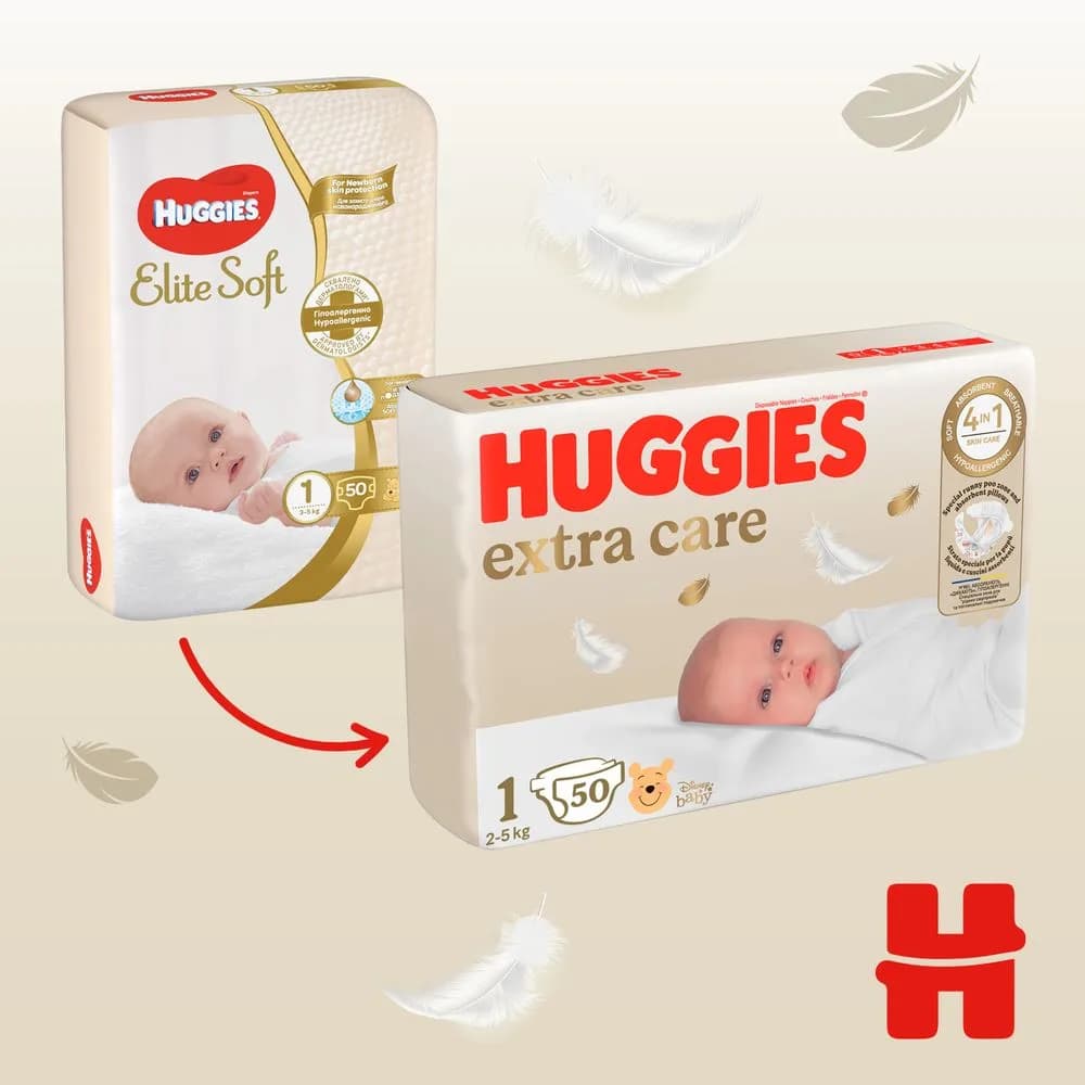 Подгузники Huggies Extra Care (0) 25шт 535486 фото 6 Подгузники Huggies Extra Care (0) 25шт 535486 фото 6