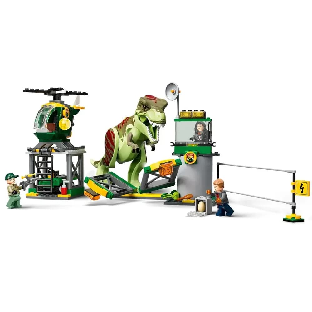 Конструктор Lego Jurassic World Побег тираннозавра 140дет 76944 фото 3 Конструктор Lego Jurassic World Побег тираннозавра 140дет 76944 фото 3
