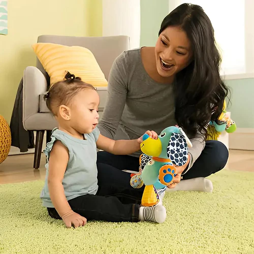 Подвеска Lamaze Щенок с косточкой L27023 фото 2 Подвеска Lamaze Щенок с косточкой L27023 фото 2