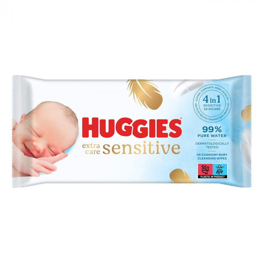 Серветки вологі Huggies Pure Extra Care 56шт 356870 Серветки вологі Huggies Pure Extra Care 56шт 356870