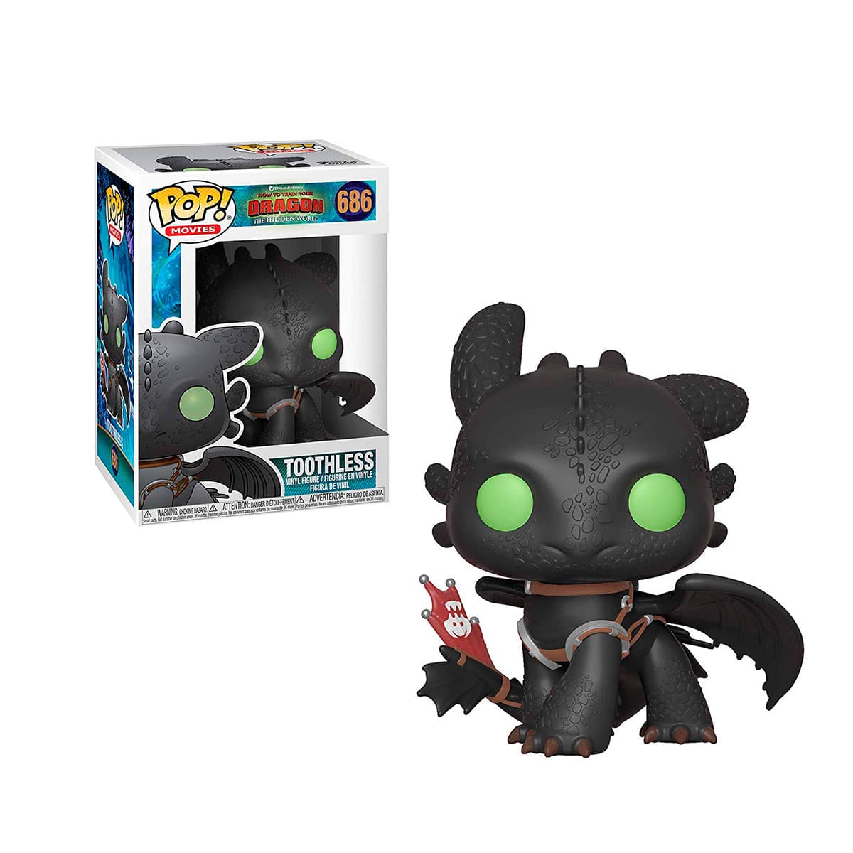 Ігрова фігурка FUNKO POP! cерії Як приборкати дракона - Беззубик 36355