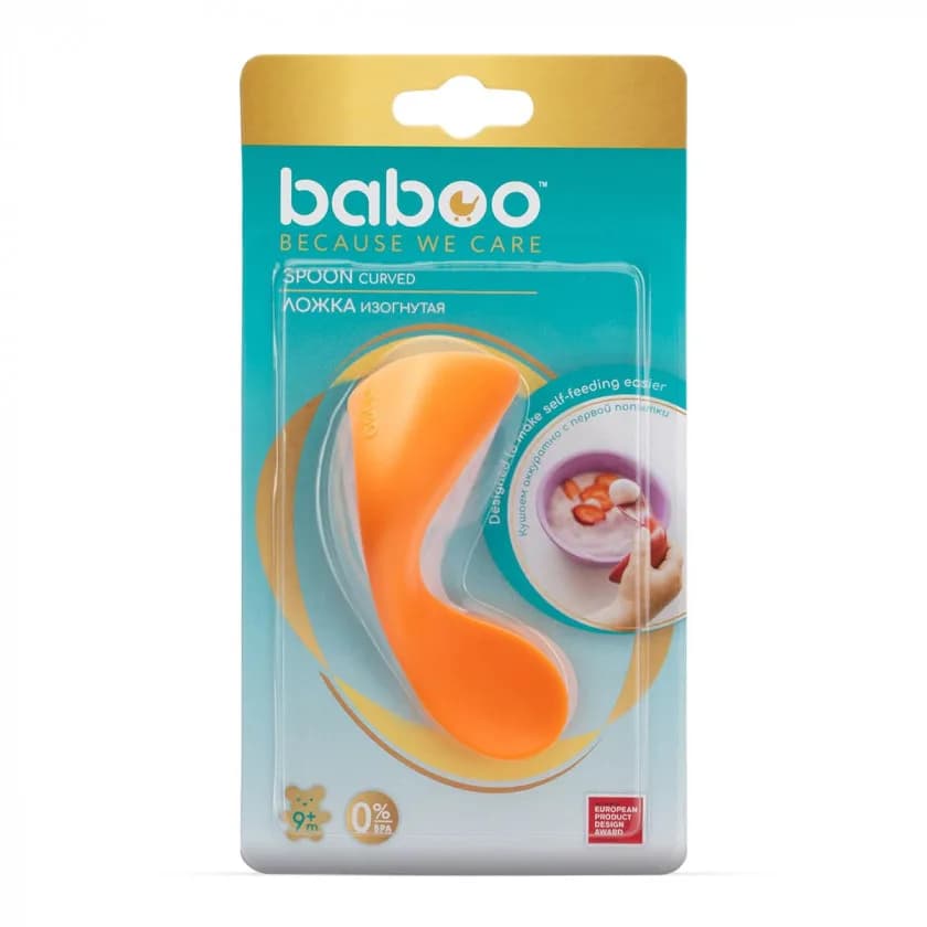 Ложка тренировочная Baboo 90595 фото 4 Ложка тренировочная Baboo 90595 фото 4