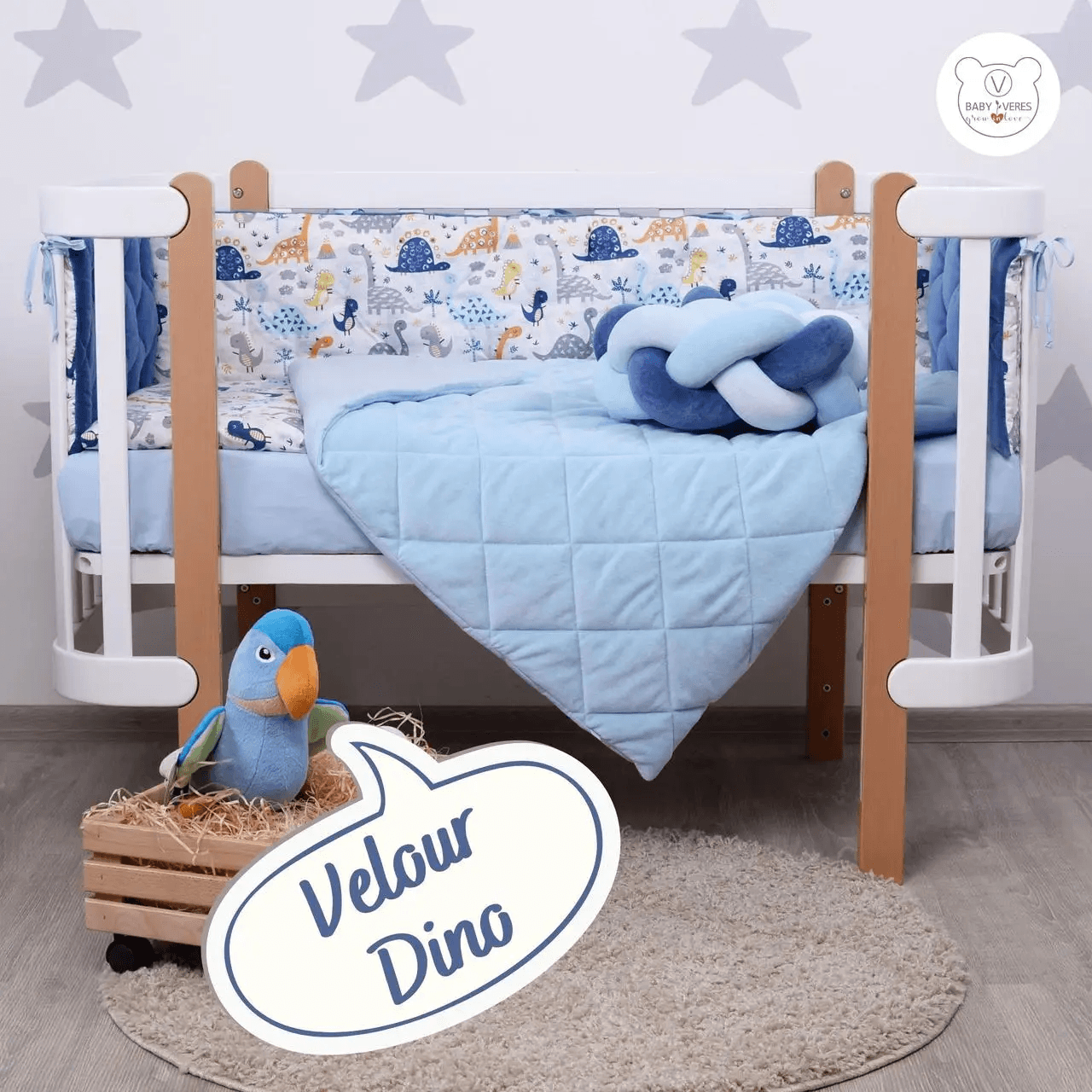 Постельный комплект Верес Velour Dino 5ед 218.03 Постельный комплект Верес Velour Dino 5ед 218.03