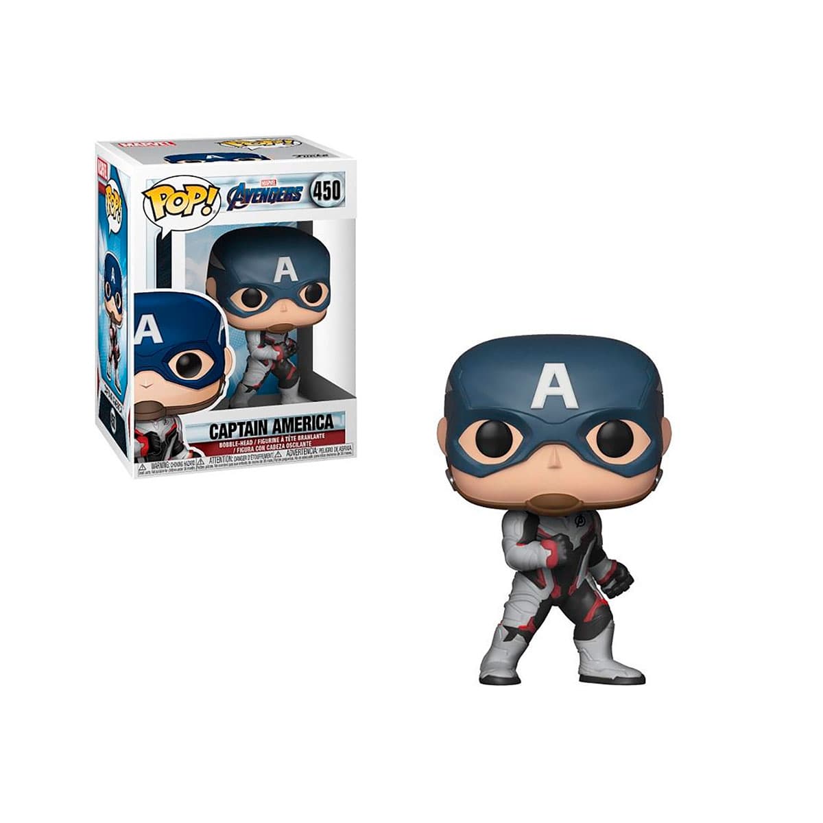 Ігрова фігурка FUNKO POP! cерії Месники: Фінал - Капітан Америка у білому костюмі 36661