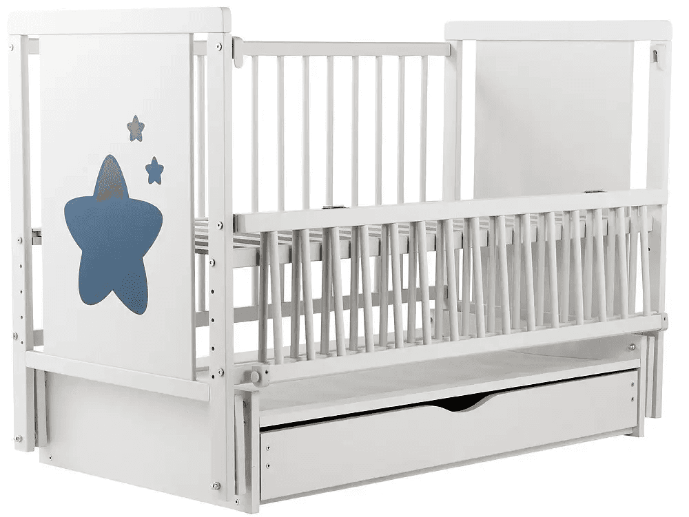 Ліжко дитяче Babyroom Зiрочка Z-03 624470 Ліжко дитяче Babyroom Зiрочка Z-03 624470