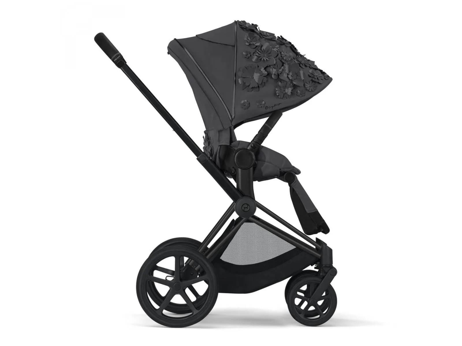 Текстиль для прогулочного блока Cybex Priam Simply Flowers Grey 521001335 фото 2 Текстиль для прогулочного блока Cybex Priam Simply Flowers Grey 521001335 фото 2