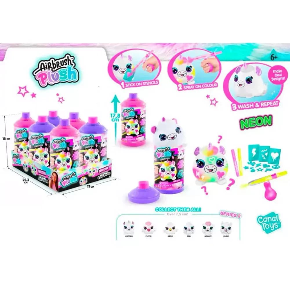Набор для творчества Canal Toys DIY Airbrush Неон мини сюрприз AIR020 фото 8 Набор для творчества Canal Toys DIY Airbrush Неон мини сюрприз AIR020 фото 8