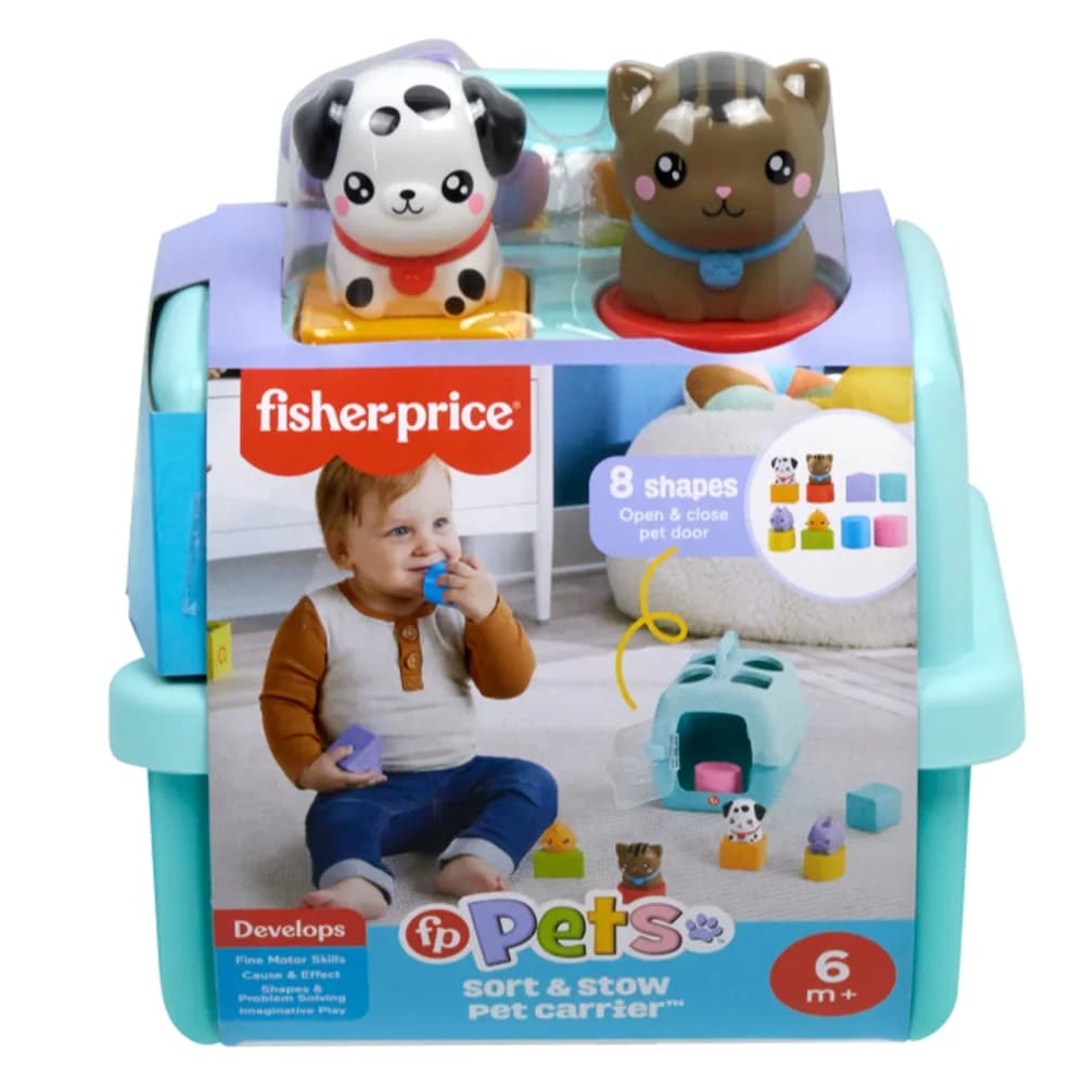 Сортер Fisher-price Переноска с животными HTW93 фото 2