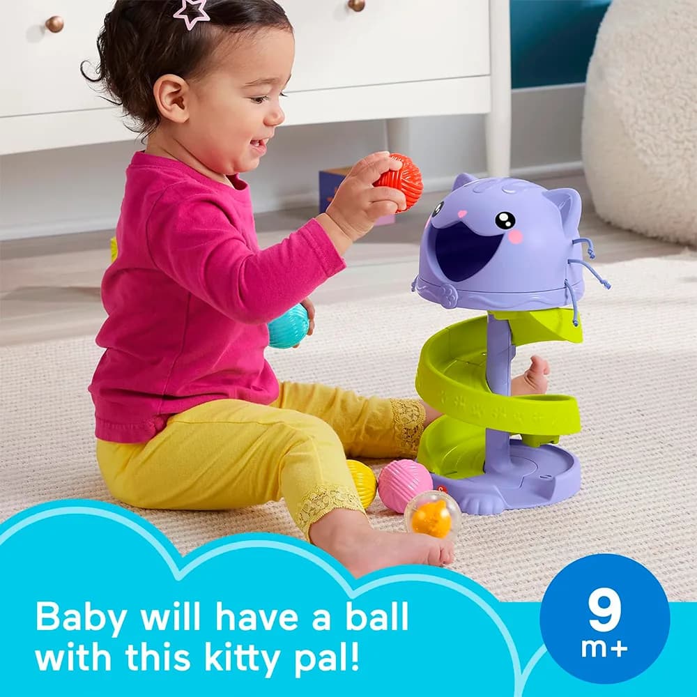 Іграшка інтерактивна Fisher-price Весела вежа з кульками HTW92 фото 5 Іграшка інтерактивна Fisher-price Весела вежа з кульками HTW92 фото 5