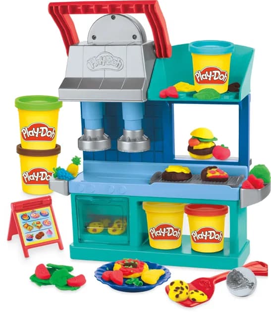 Набір для ліплення Play-Doh Зайнятий шеф-кухар F8107 фото 5 Набір для ліплення Play-Doh Зайнятий шеф-кухар F8107 фото 5