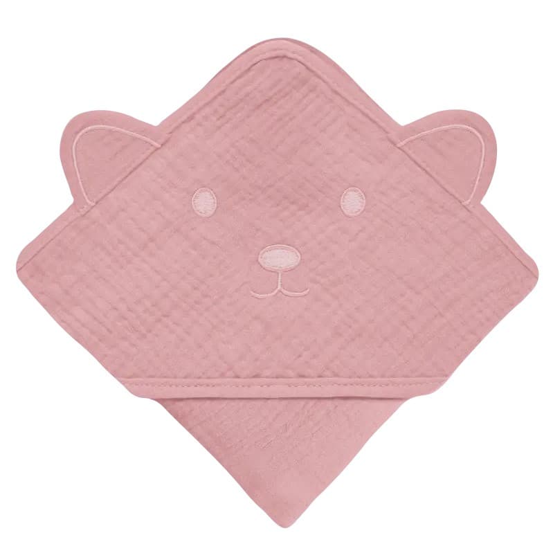 Полотенце с капюшоном для купания Lionelo Muslin Hooded Towel Pink Baby 80х80 см LO-MUSLIN HOODED TOWEL PINK BABY Полотенце с капюшоном для купания Lionelo Muslin Hooded Towel Pink Baby 80х80 см LO-MUSLIN HOODED TOWEL PINK BABY