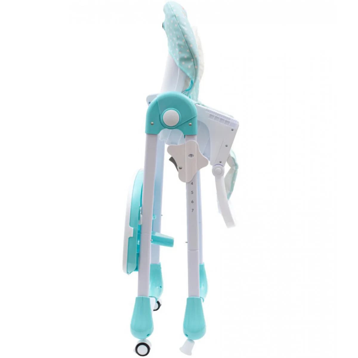 Стільчик для годування Twins Baby Mix Fox Blue 39246 фото 3 Стільчик для годування Twins Baby Mix Fox Blue 39246 фото 3