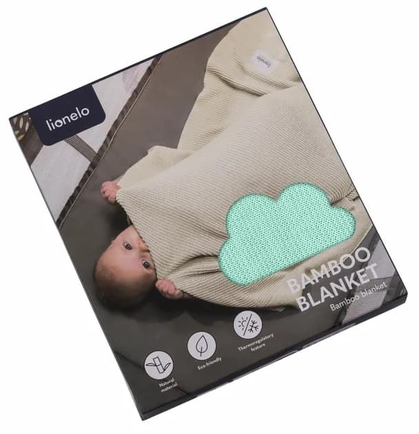 Одеяло Lionelo Bamboo Blanket Green Mint LO-BAMBOO BLANKET GREEN MINT фото 2 Одеяло Lionelo Bamboo Blanket Green Mint LO-BAMBOO BLANKET GREEN MINT фото 2