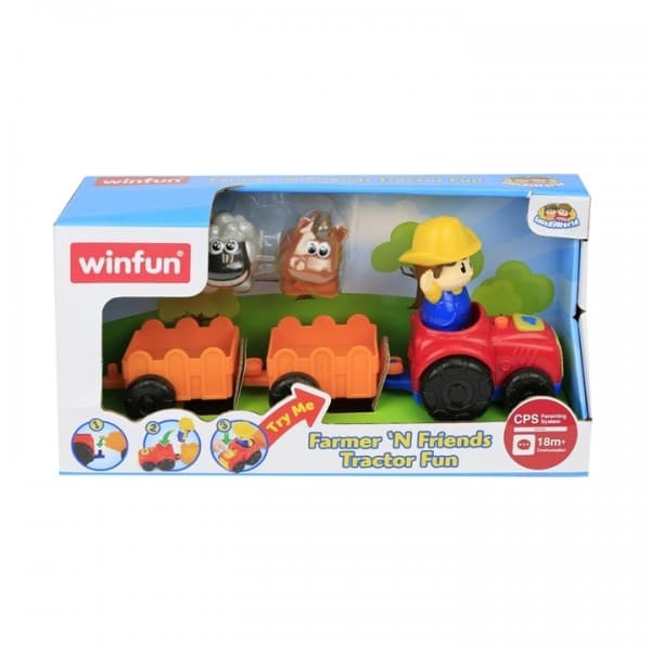 Трактор с прицепом WinFun 1304-NL