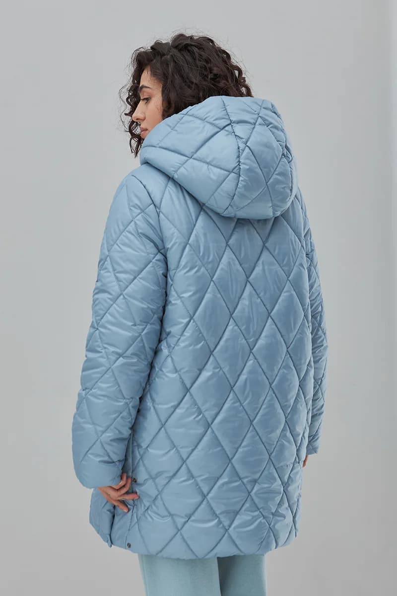 Куртка для вагітних S-XL Юла мама AKARI OW-43.022 -блакитний фото 5 Куртка для вагітних S-XL Юла мама AKARI OW-43.022 -блакитний фото 5