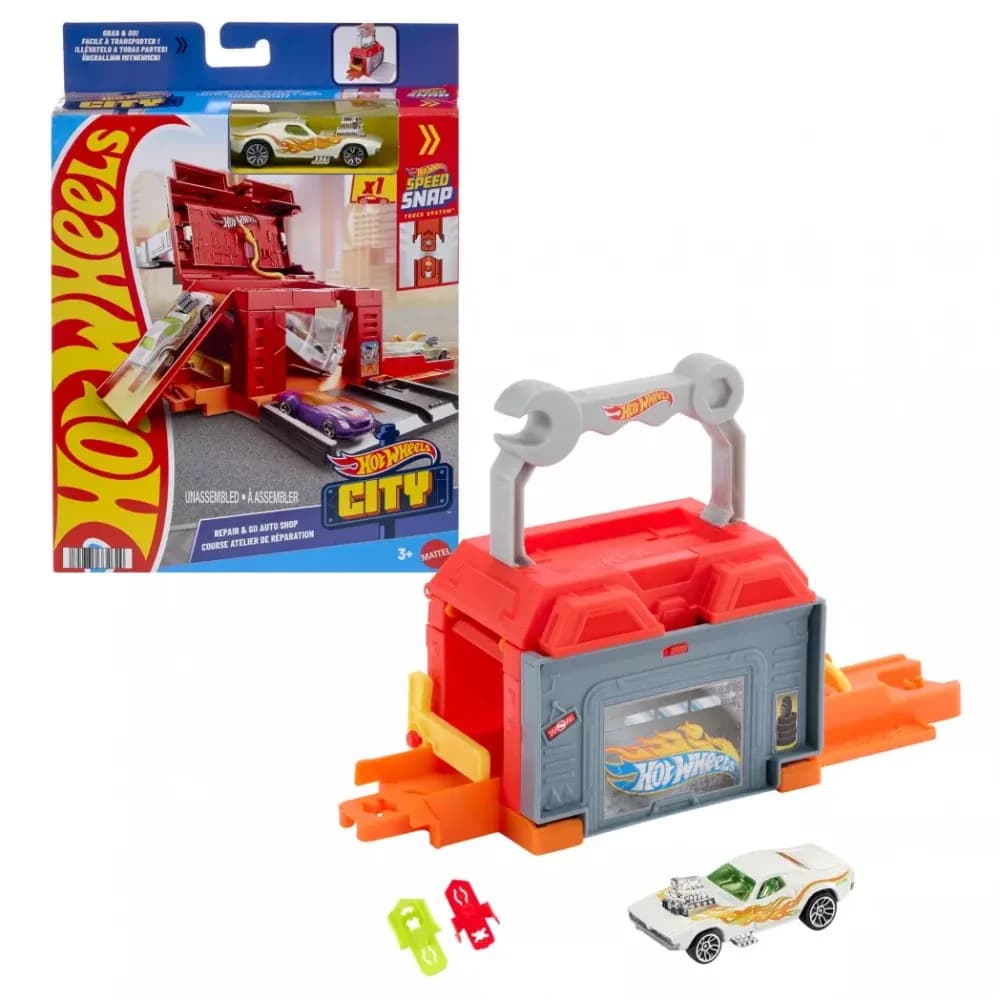 Набор игровой Hot Wheels Играй и мчи JHL43 фото 2 Набор игровой Hot Wheels Играй и мчи JHL43 фото 2