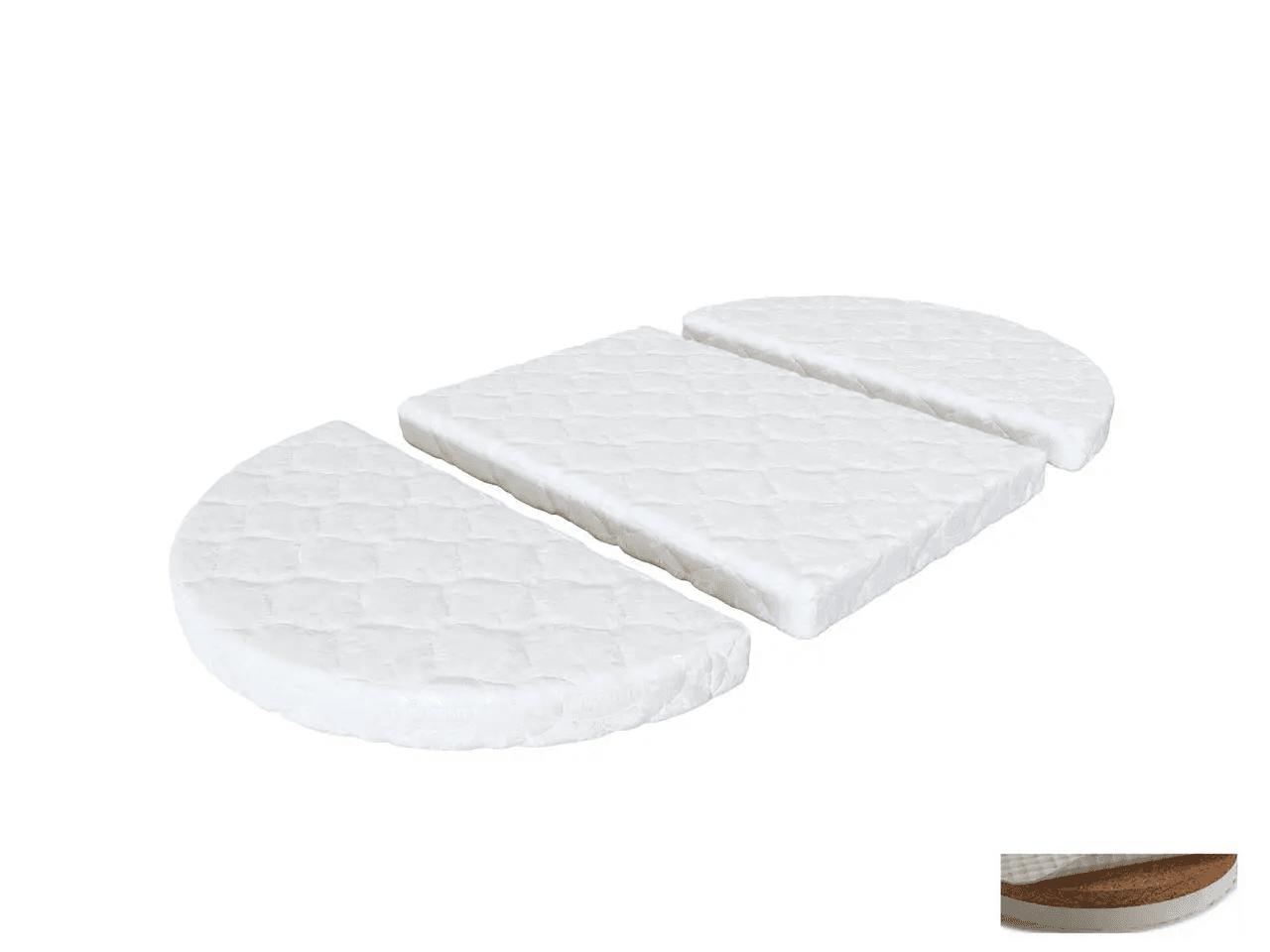Матрас-трансформер IngVart Smart Bed Round 72х72см/120см 721727