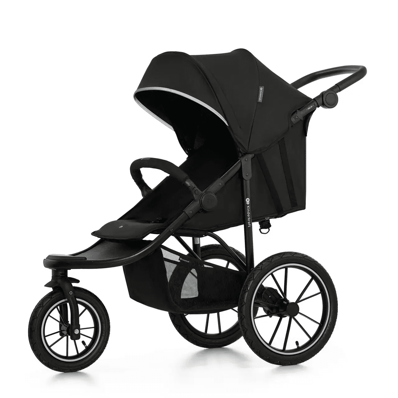 Коляска прогулочная Kinderkraft Helsi KSHELS00BLK0000 Deep Black Коляска прогулочная Kinderkraft Helsi KSHELS00BLK0000 Deep Black
