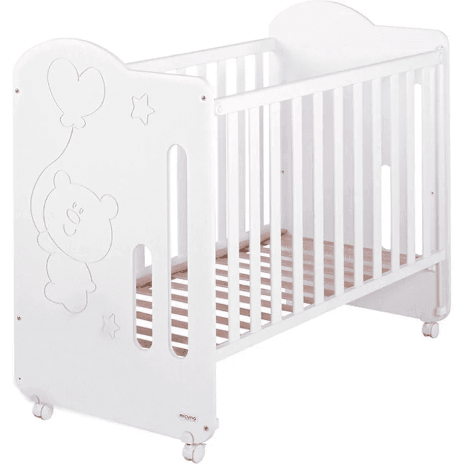 Ліжко дитяче Micuna Globito 120х60 см White SWEET GLOBITO WHITE Ліжко дитяче Micuna Globito 120х60 см White SWEET GLOBITO WHITE