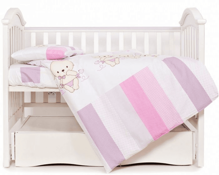 Змінний комплект Twins Dolce Друзі зайчики 3од 3060-D-002 pink Змінний комплект Twins Dolce Друзі зайчики 3од 3060-D-002 pink