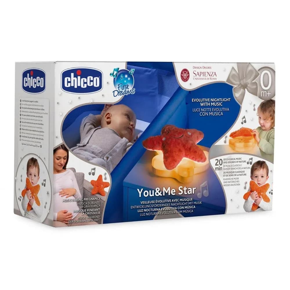 Ночник Chicco You&Me Star 12385.00 фото 2 Ночник Chicco You&Me Star 12385.00 фото 2