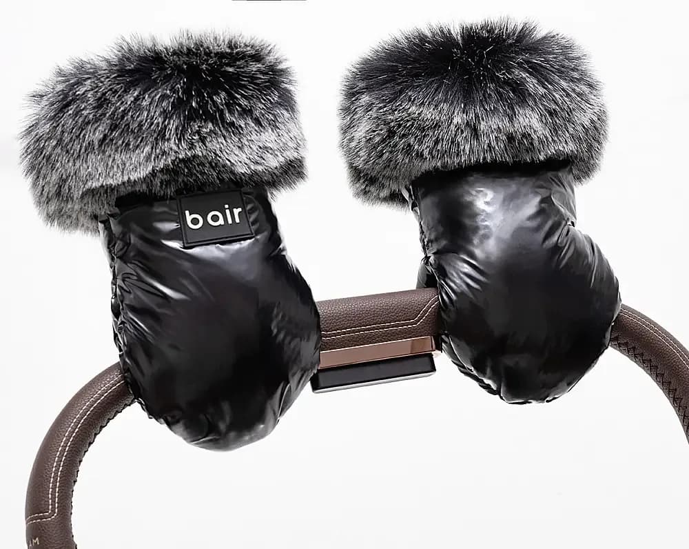 Рукавиці на коляску Bair Northmuff 681593 black moncler фото 2