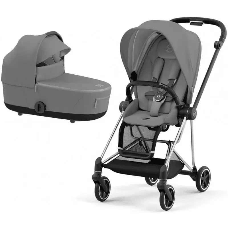 Коляска універсальна 2в1 Cybex Mios 4.0 Mirage Grey/Chrome Black 523000929/2 Коляска універсальна 2в1 Cybex Mios 4.0 Mirage Grey/Chrome Black 523000929/2