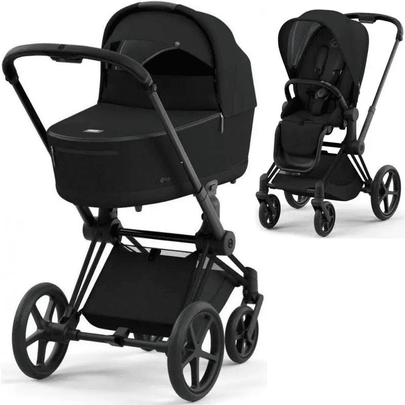 Коляска универсальная 2в1 Cybex Priam 4.0 Sepia Black/Matt Black 523000799/1 Коляска универсальная 2в1 Cybex Priam 4.0 Sepia Black/Matt Black 523000799/1
