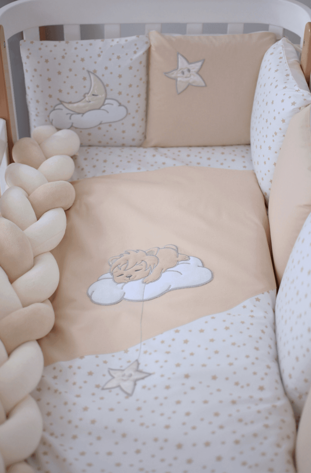 Постільний комплект Верес Sleepyhead beige new 6од 213.01.110*90