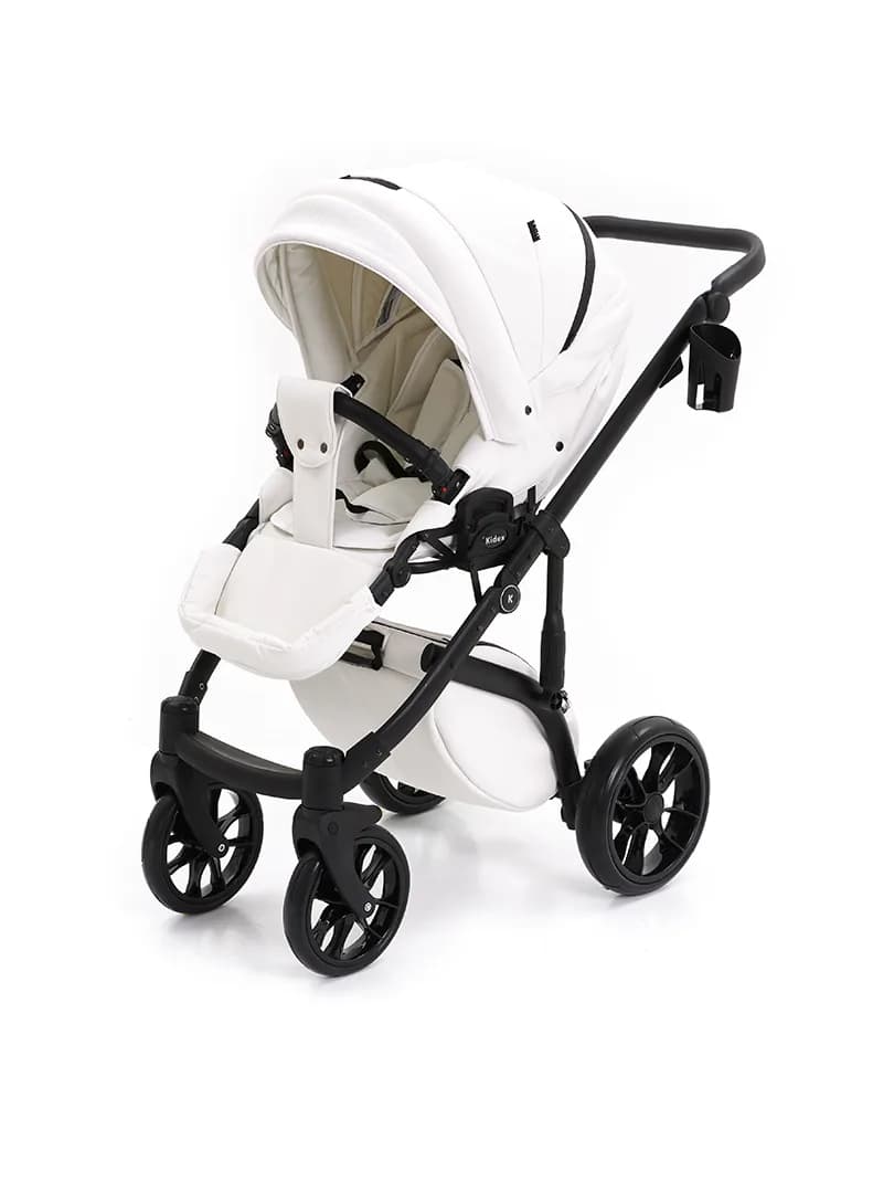 Коляска универсальная 2в1 Kidex K-Style Diamond White Handle Black FB KDX0017 фото 6
