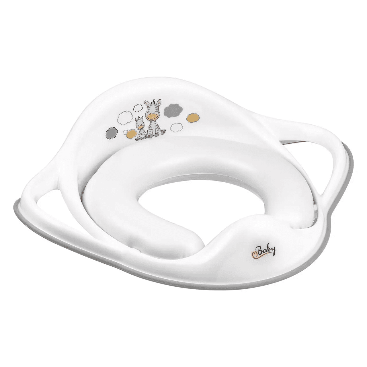 Сидіння на унітаз Maltex Zebra Padded toilet trainer seat 6181_60 white 681210 Сидіння на унітаз Maltex Zebra Padded toilet trainer seat 6181_60 white 681210
