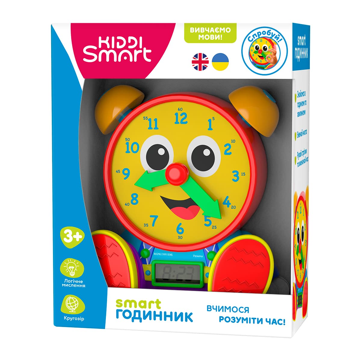 Іграшка навчальна Kiddi Smart Smart-годинник 407752-43