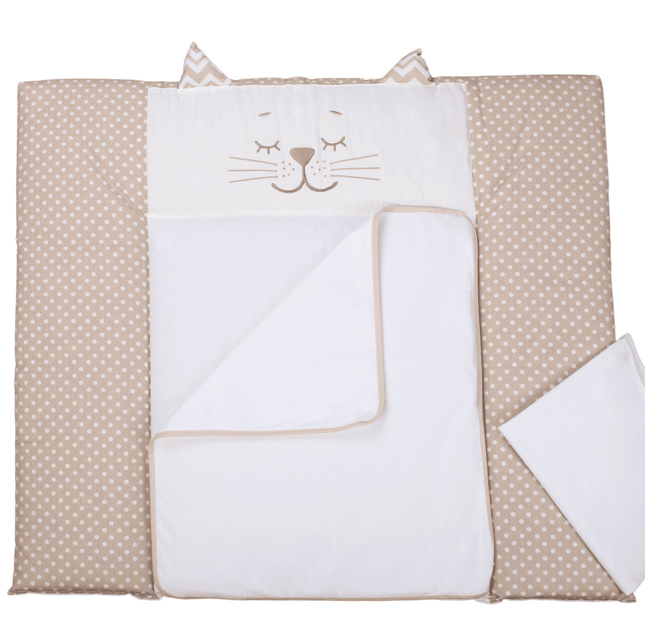 Матрас пеленальный Верес Smiling Animals beige 72х80см 424.01 Матрас пеленальный Верес Smiling Animals beige 72х80см 424.01