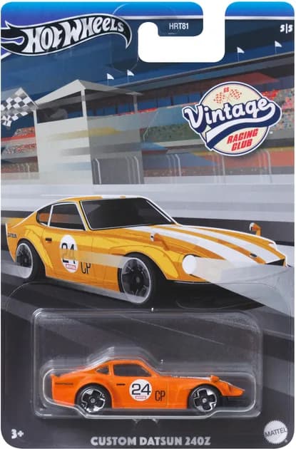 Машина Hot Wheels Винтажная гонка HRT81 фото 2 Машина Hot Wheels Винтажная гонка HRT81 фото 2