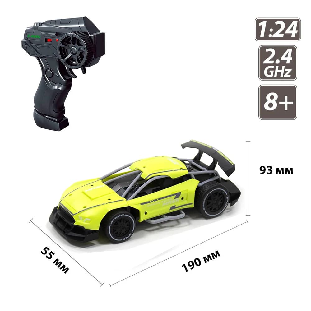 Машина на р/к Sulong Toys Speed Racing Drift Mask 1:24 SL-290RHGR фото 4 Машина на р/к Sulong Toys Speed Racing Drift Mask 1:24 SL-290RHGR фото 4