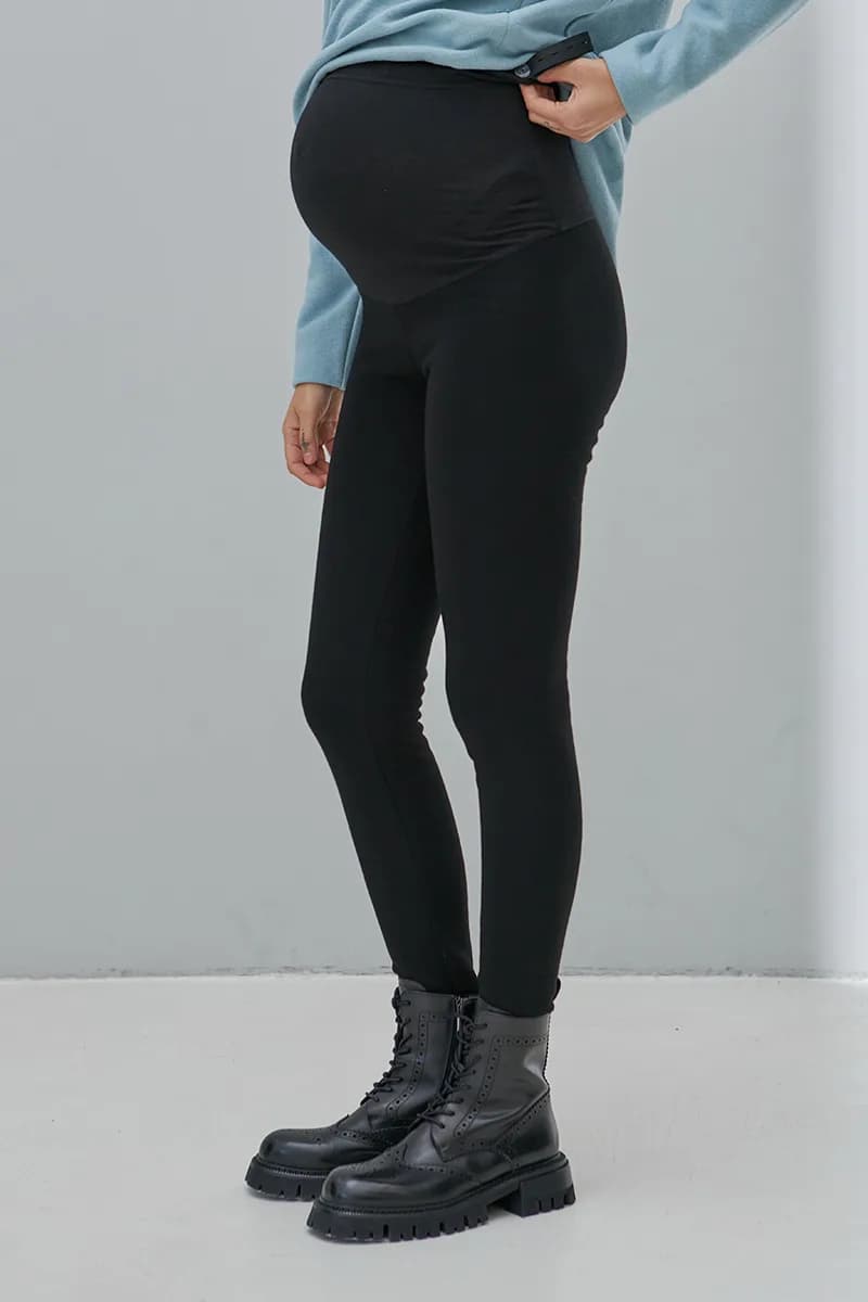 Лосини XS-XXL Юла мама ZOE SP-43.011 -чорний фото 4 Лосини XS-XXL Юла мама ZOE SP-43.011 -чорний фото 4