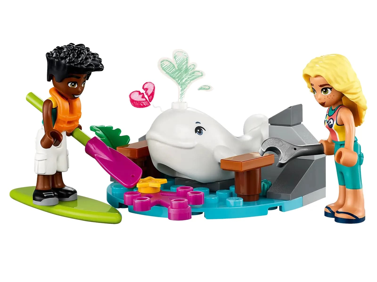 Конструктор LEGO Friends Спасательный гидроплан 203дет 41752 фото 8