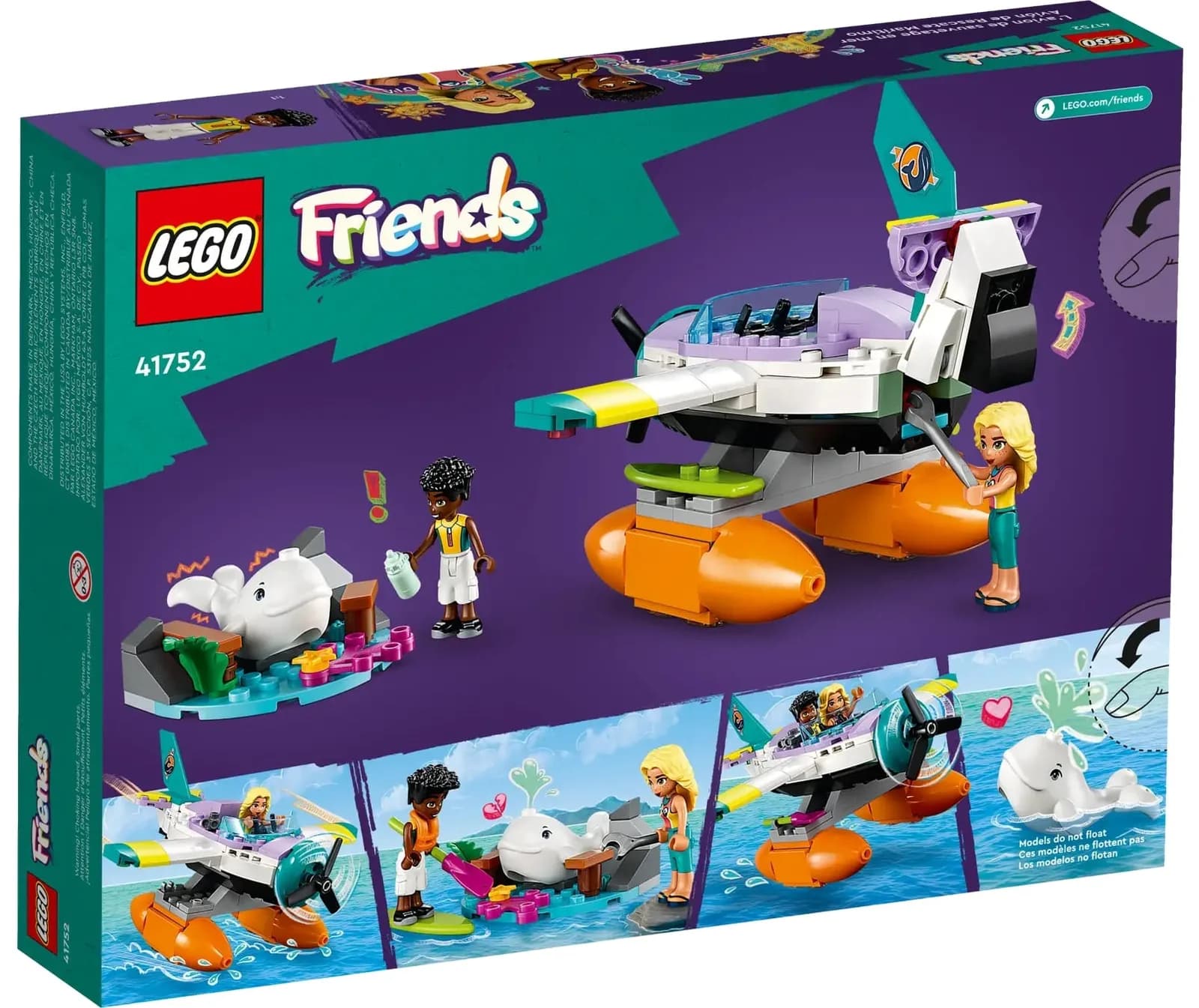 Конструктор LEGO Friends Спасательный гидроплан 203дет 41752 фото 6