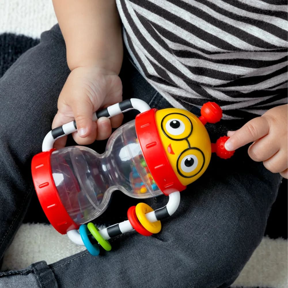 Брязкальце Baby Einstein Cal’s Sensory Shake-up 16707 фото 4 Брязкальце Baby Einstein Cal’s Sensory Shake-up 16707 фото 4