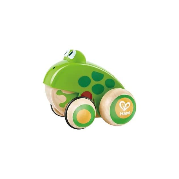 Каталка деревянная Hape Жабки E0365 фото 8 Каталка деревянная Hape Жабки E0365 фото 8