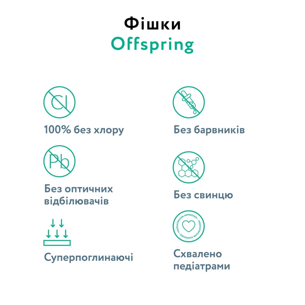 Подгузники Offspring Wondermelon S 48шт DP-OI-FAT-S48P-WML фото 7 Подгузники Offspring Wondermelon S 48шт DP-OI-FAT-S48P-WML фото 7