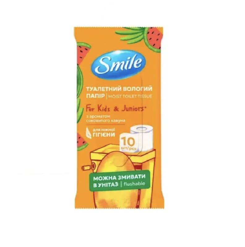 Бумага туалетная детская Smile 42100482