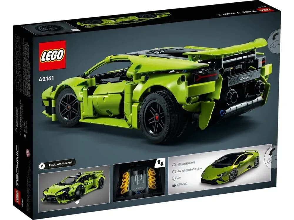 Конструктор Lego Technic Lamborghini Huracan Tecnica 806дет 42161 фото 8 Конструктор Lego Technic Lamborghini Huracan Tecnica 806дет 42161 фото 8