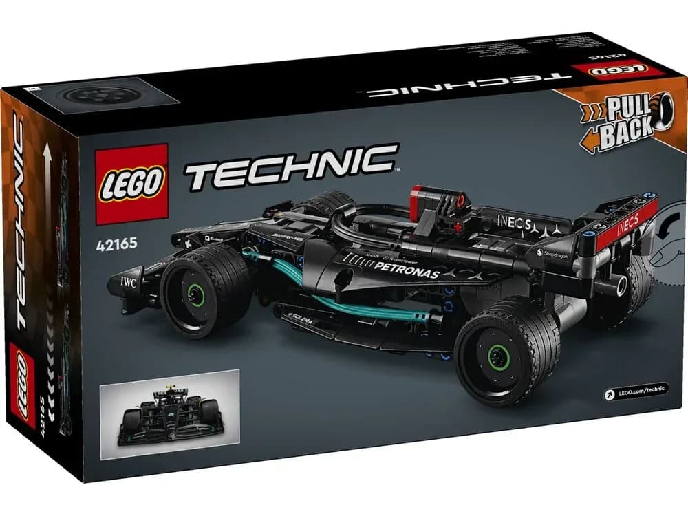Конструктор Lego Technic Mercedes-AMG F1 W14 E Performance Pull-Back 240дет 42165 фото 6 Конструктор Lego Technic Mercedes-AMG F1 W14 E Performance Pull-Back 240дет 42165 фото 6