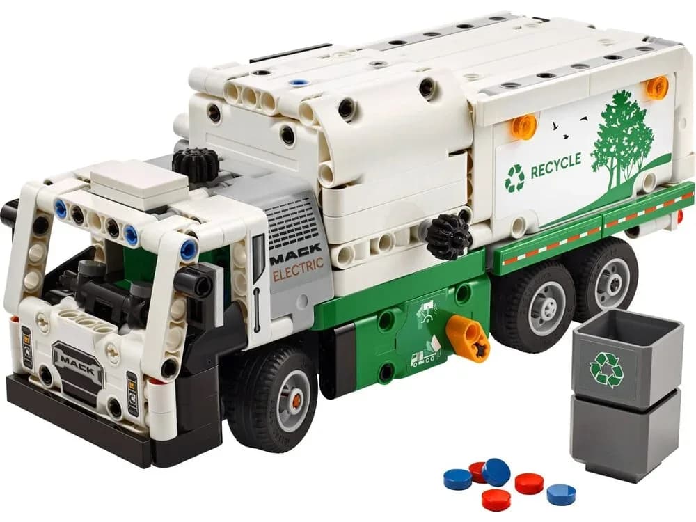 Конструктор Lego Technic Сміттєвоз Mack® LR Electric 503дет 42167 фото 2 Конструктор Lego Technic Сміттєвоз Mack® LR Electric 503дет 42167 фото 2