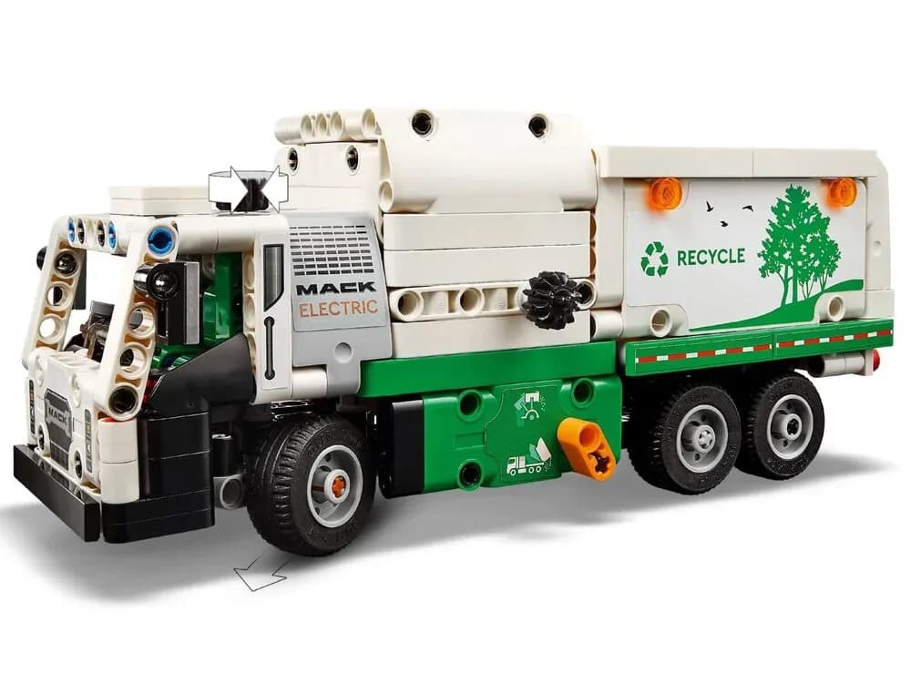 Конструктор Lego Technic Сміттєвоз Mack® LR Electric 503дет 42167 фото 9 Конструктор Lego Technic Сміттєвоз Mack® LR Electric 503дет 42167 фото 9