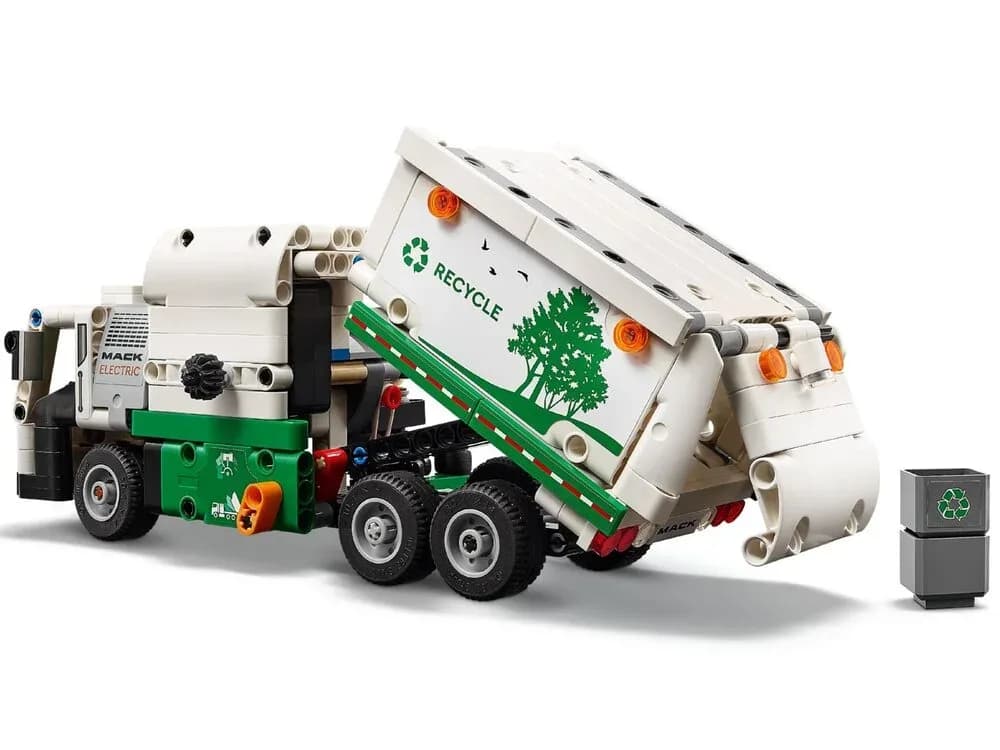 Конструктор Lego Technic Сміттєвоз Mack® LR Electric 503дет 42167 фото 8 Конструктор Lego Technic Сміттєвоз Mack® LR Electric 503дет 42167 фото 8