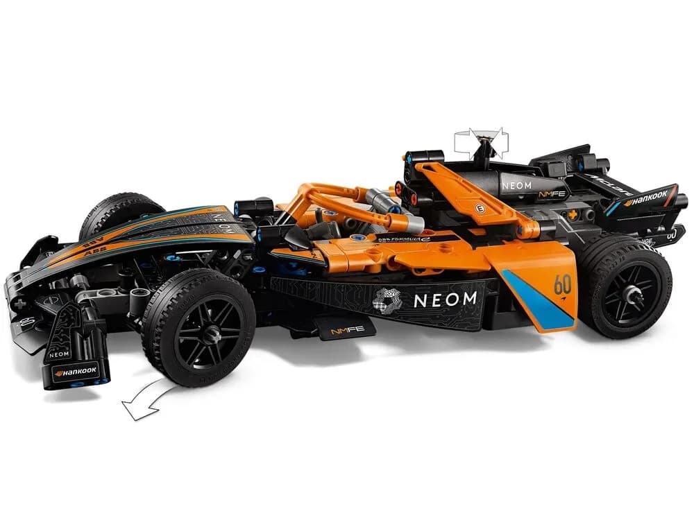 Конструктор Lego Technic Болид NEOM McLaren Formula E 452дет 42169 фото 5 Конструктор Lego Technic Болид NEOM McLaren Formula E 452дет 42169 фото 5
