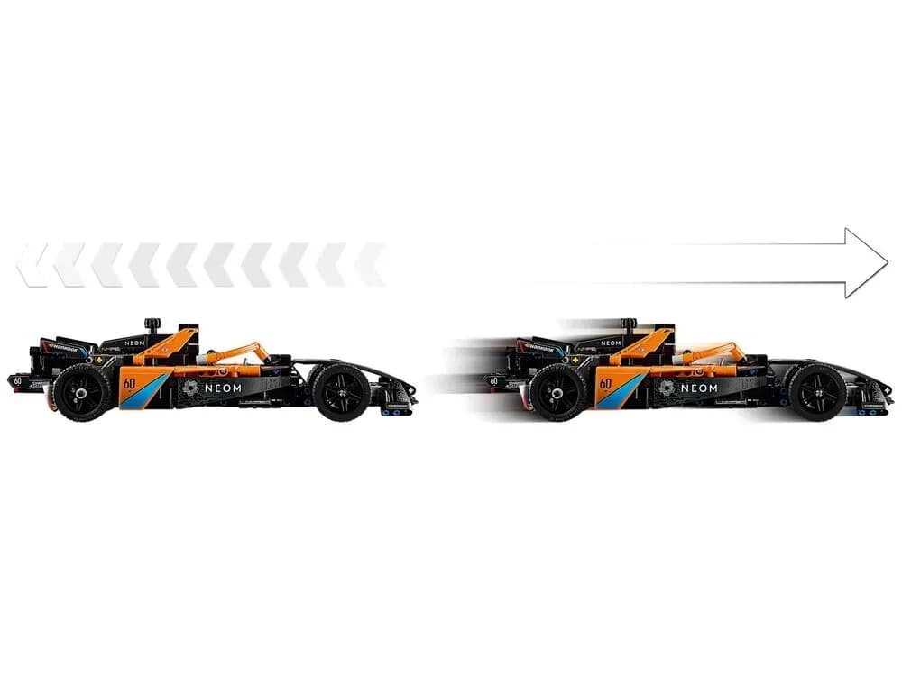 Конструктор Lego Technic Болид NEOM McLaren Formula E 452дет 42169 фото 3 Конструктор Lego Technic Болид NEOM McLaren Formula E 452дет 42169 фото 3